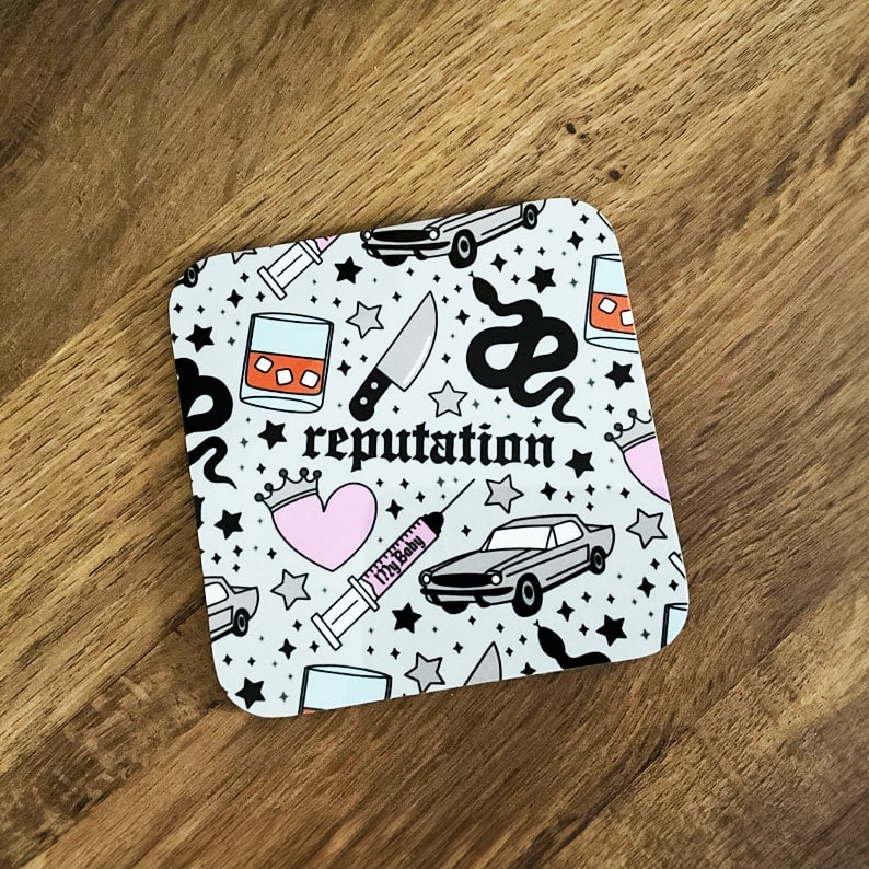 Swiftie Eras Coasters Set (Incl. All Albums)