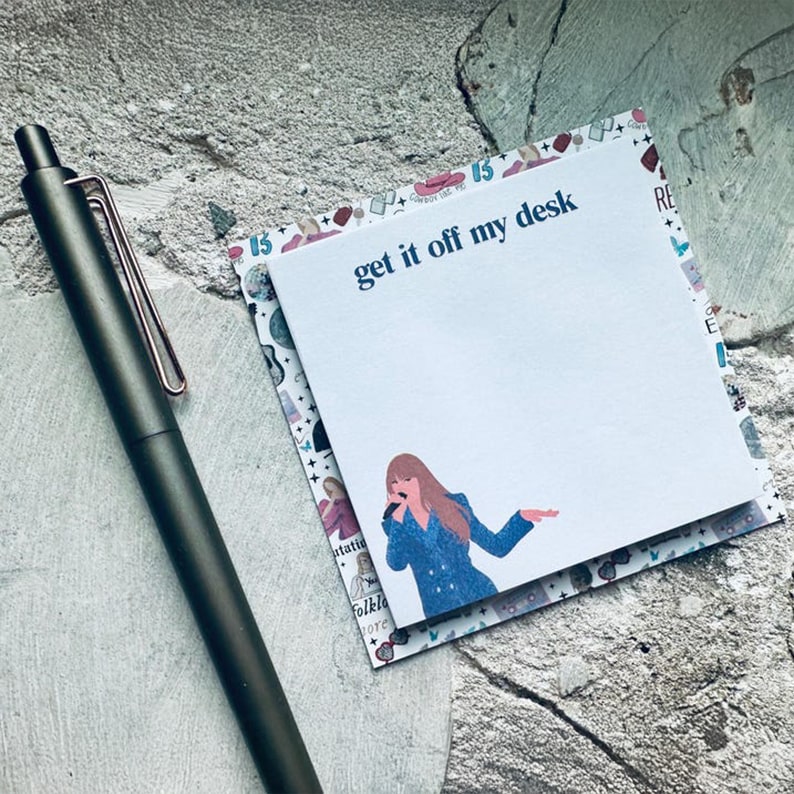 Swiftie-Inspired Sticky Notes