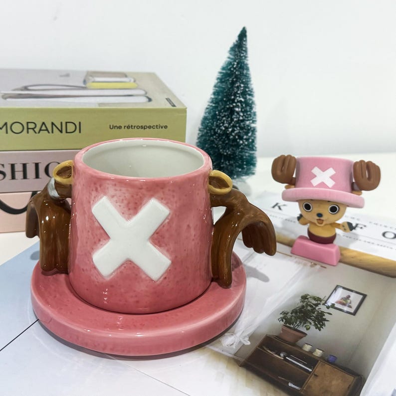 Straw Hat Ceramic Mug | One Piece-Inspired Luffy, Ace, Sabo & Chopper Mugs