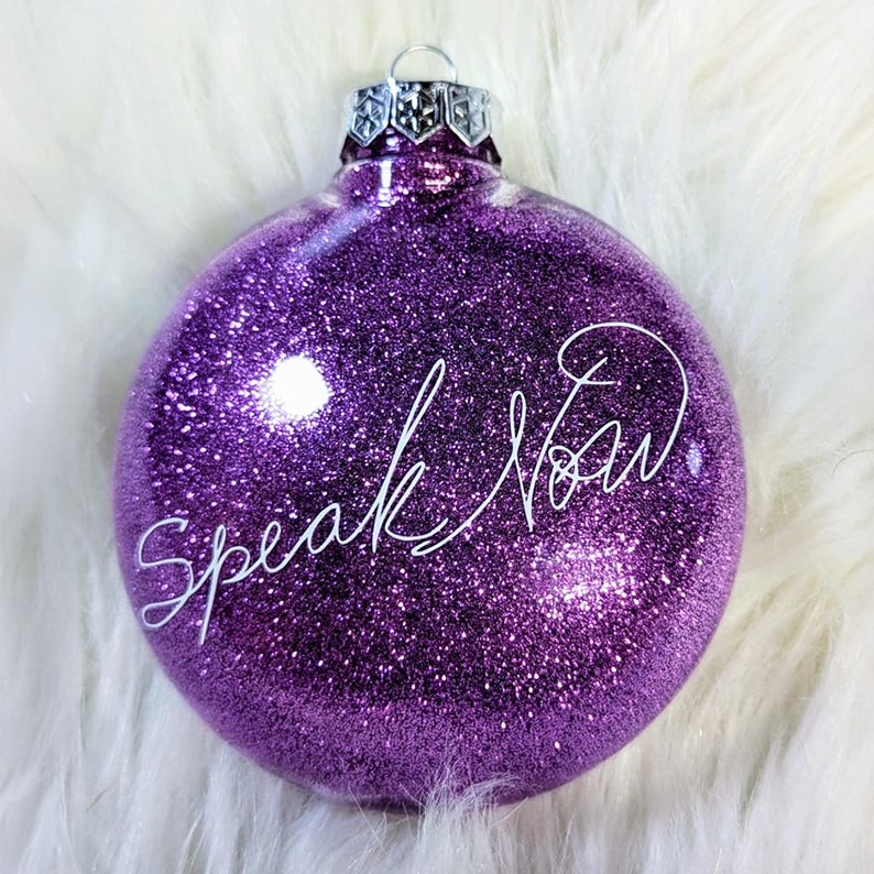 Swiftie Album Ornaments (Incl. New Showgirl)