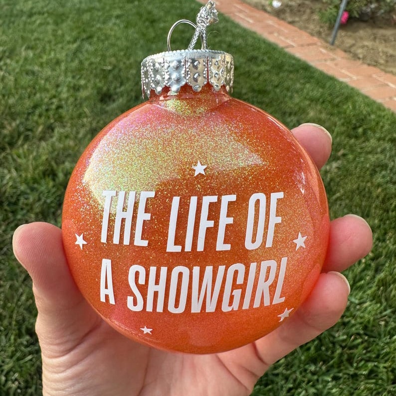 Swiftie Album Ornaments (Incl. New Showgirl)