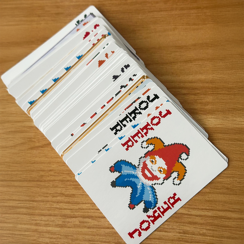 Balatro-Inspired Joker Playing Cards