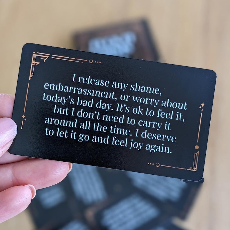 Funny Rude Affirmation Card Deck