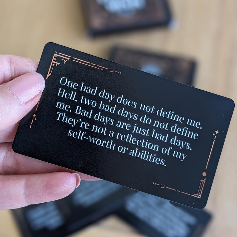 Funny Rude Affirmation Card Deck