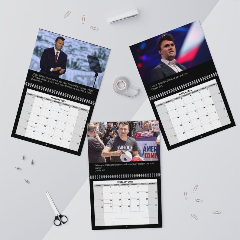Charlie 2026 Inspirational Wall Calendar