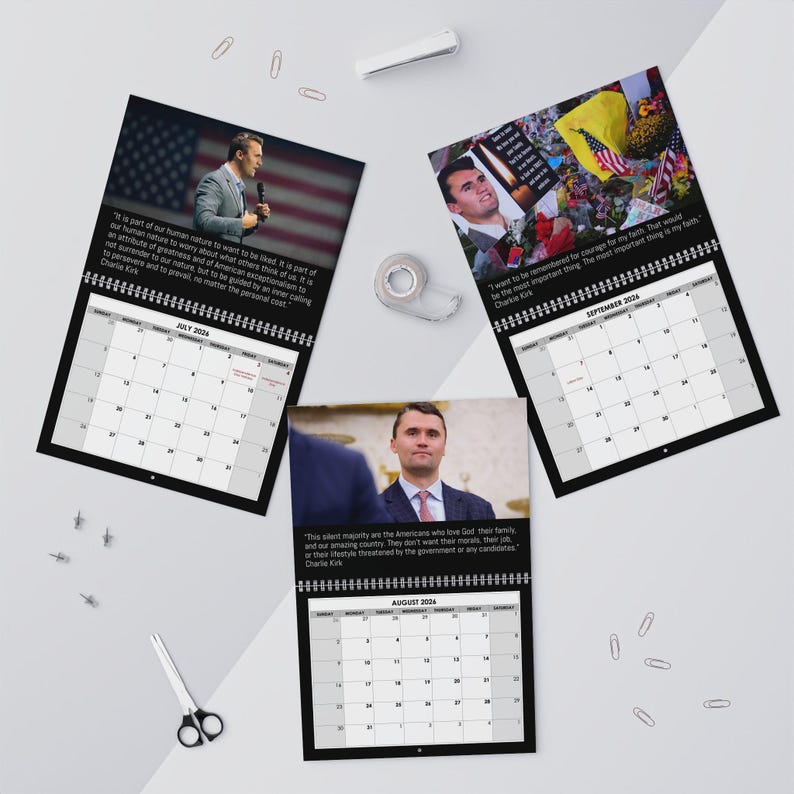 Charlie 2026 Inspirational Wall Calendar