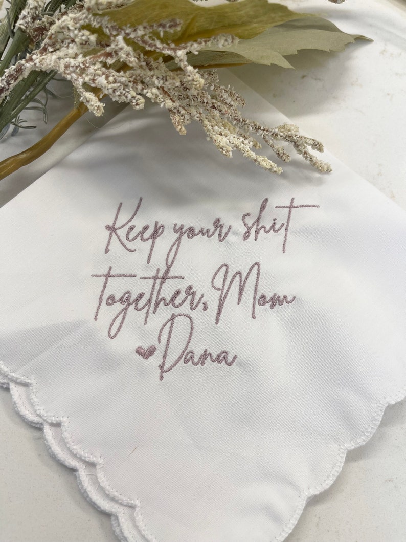Keep your shit together -  Personalized Handkerchief - CollectibleJoy