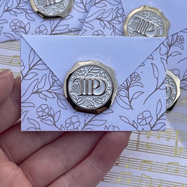 TTPD 3D Wax Seal Enamel Pin - CollectibleJoy