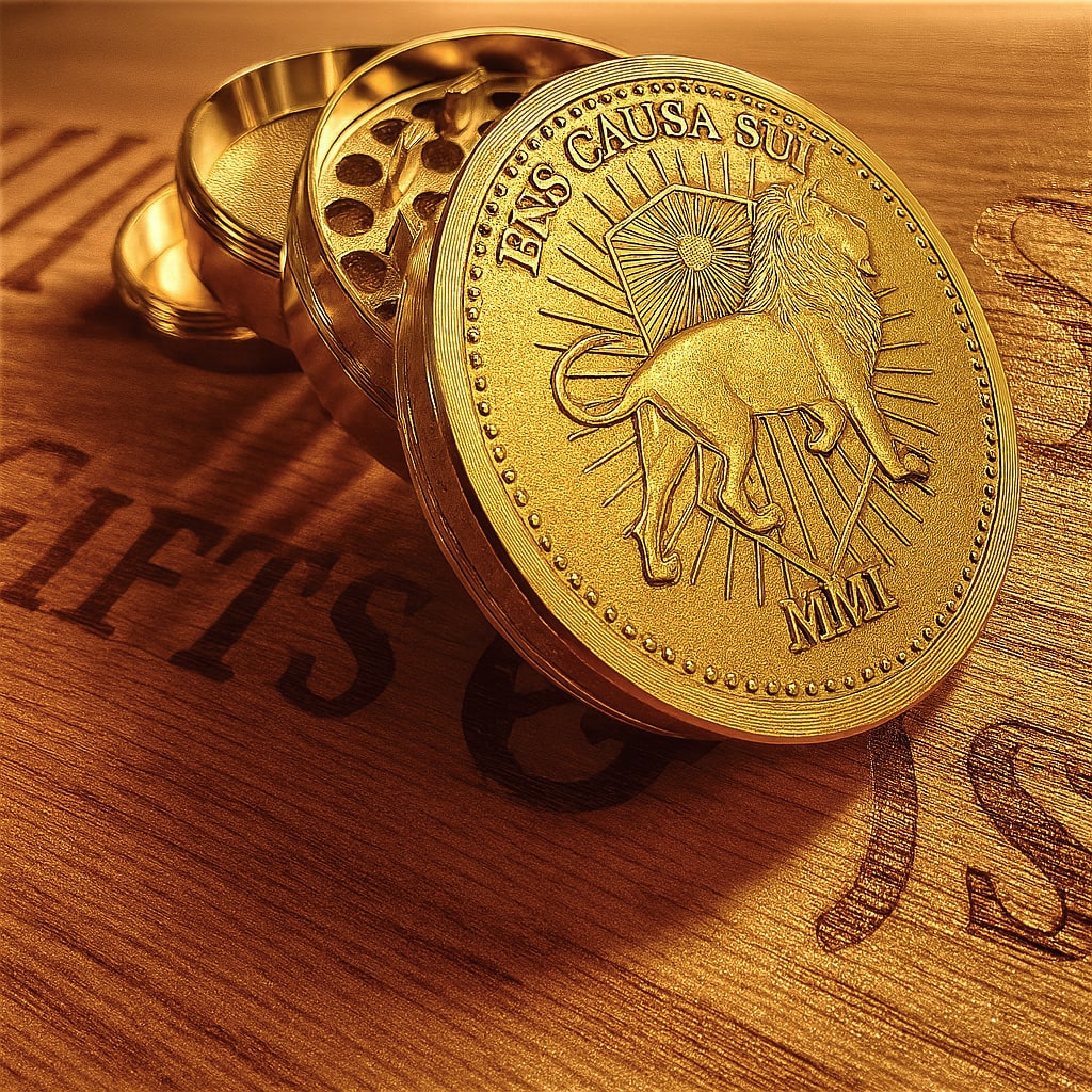 John Wick Continental Coin Themed Herb Grinder