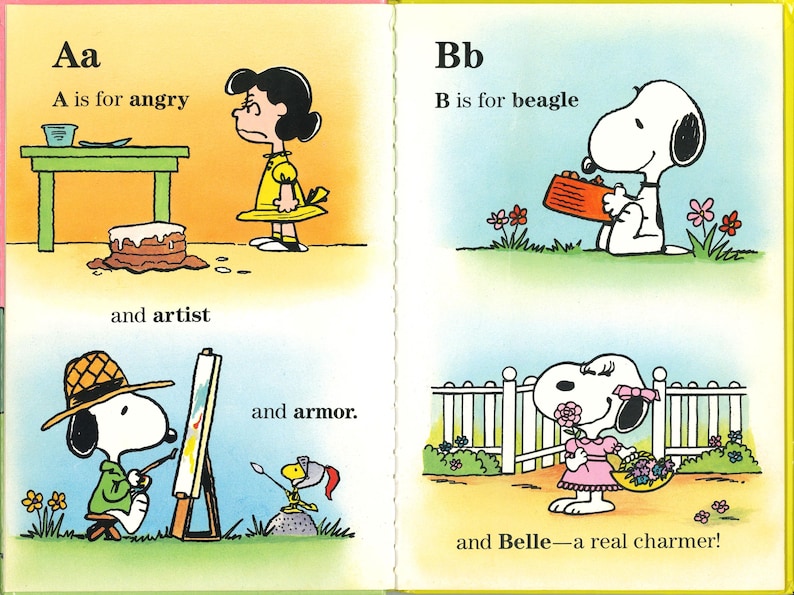 Snoopy ABC Book