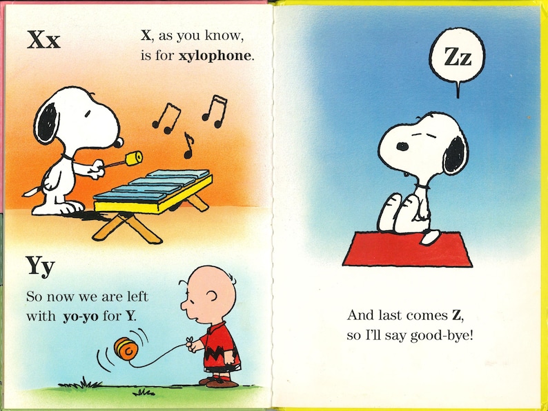 Snoopy ABC Book