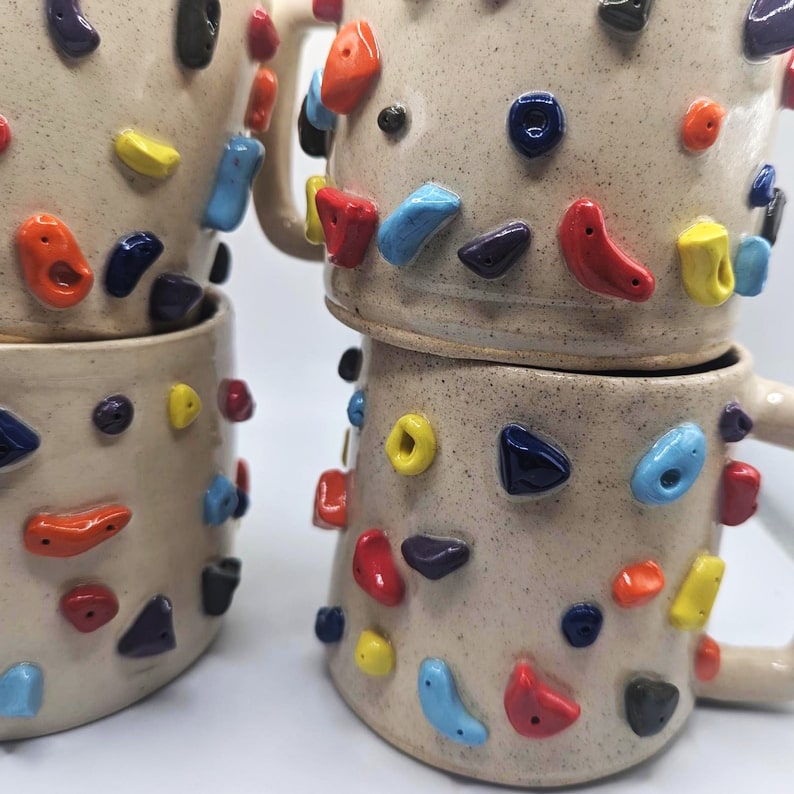 Ceramic Rock Climbing Mug