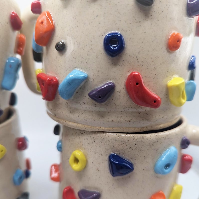 Ceramic Rock Climbing Mug