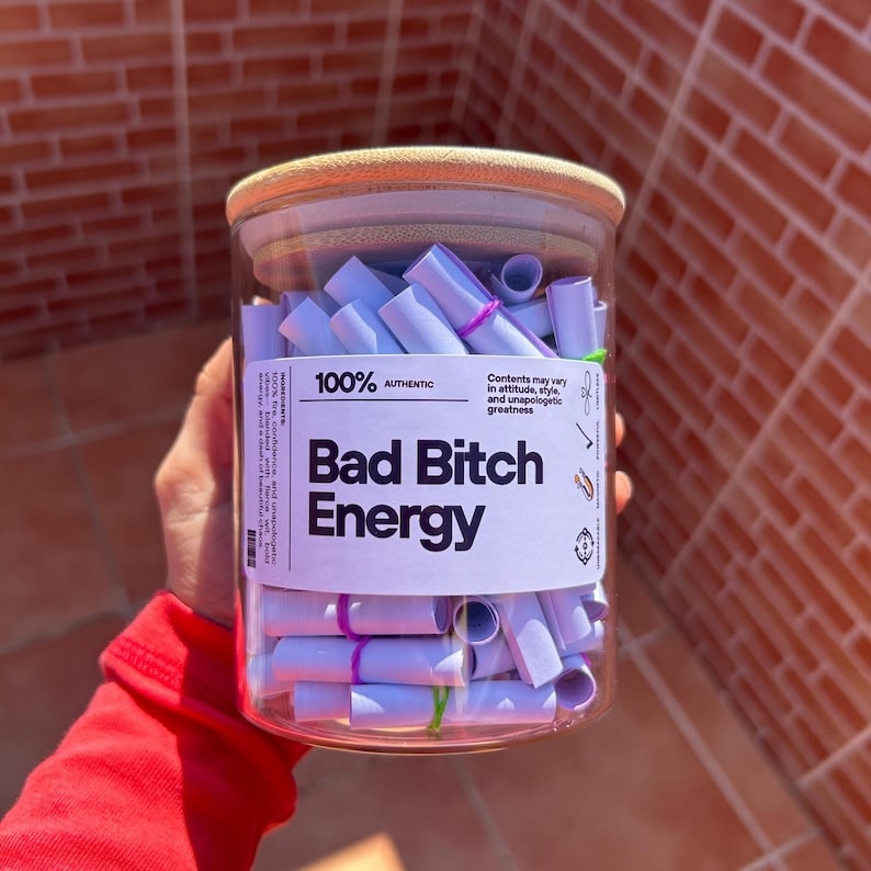 Offensive Energy Jar 110 Positive Affirmations & Quotes