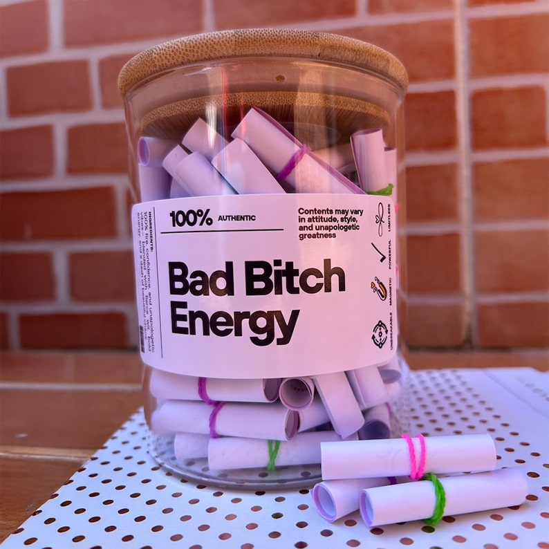 Offensive Energy Jar 110 Positive Affirmations & Quotes