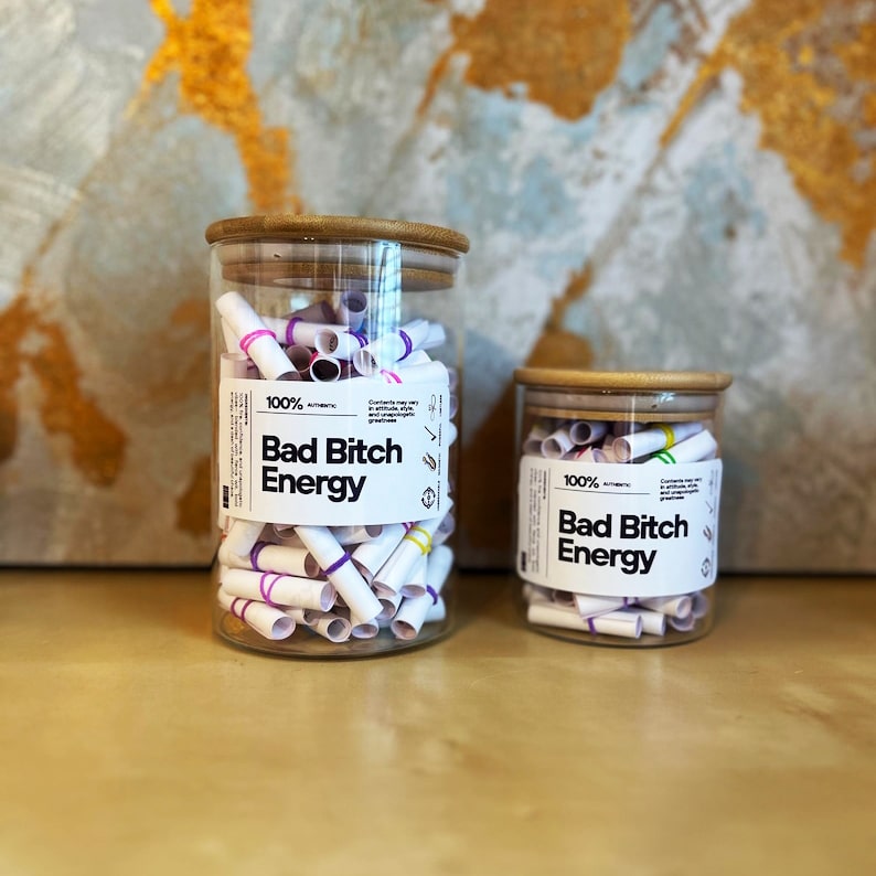 Offensive Energy Jar 110 Positive Affirmations & Quotes