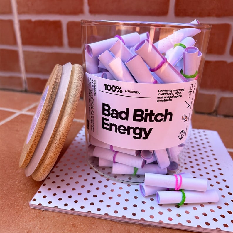 Offensive Energy Jar 110 Positive Affirmations & Quotes