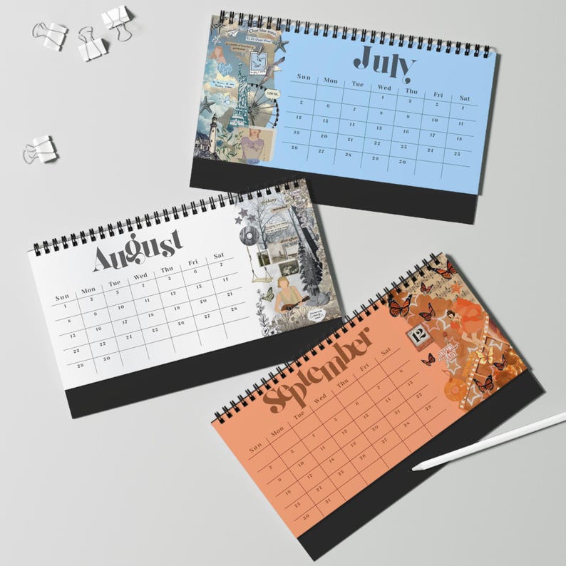 Taylor Swift 2026 Eras Desktop Calendar