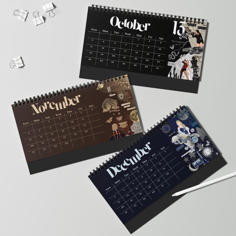 Taylor Swift 2026 Eras Desktop Calendar