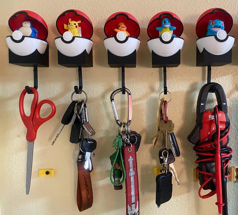 Pokemon Pop-up Key Holder