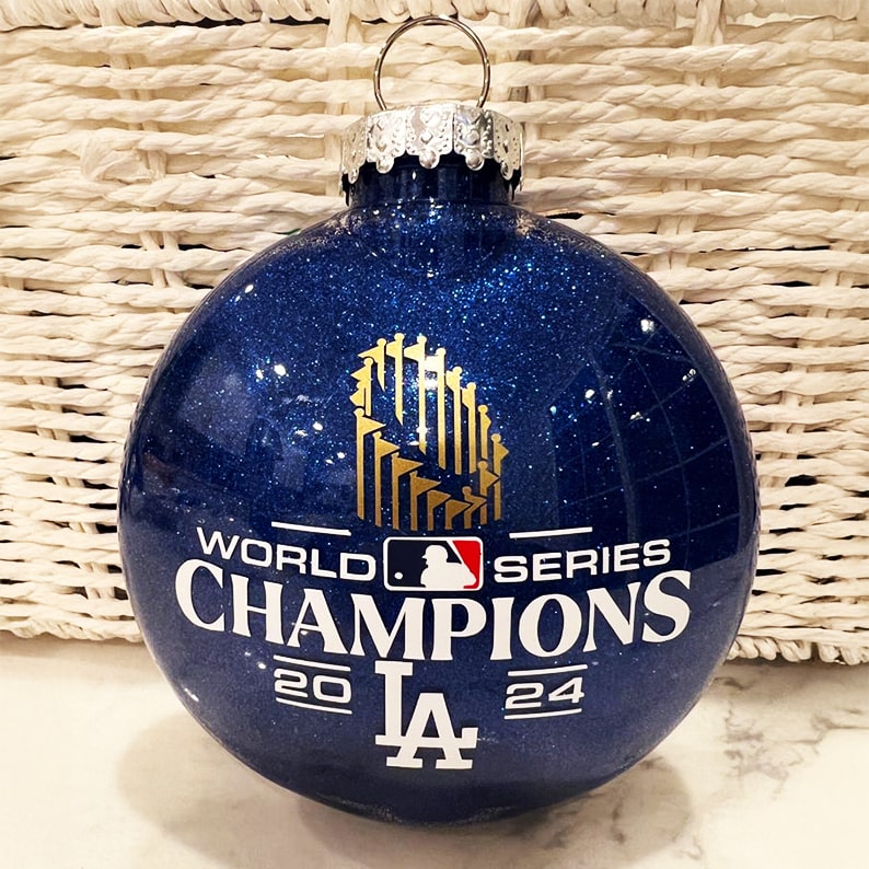 2024 World Series Dodgers Ornament