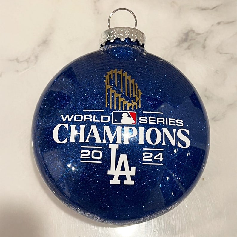 2024 World Series Dodgers Ornament