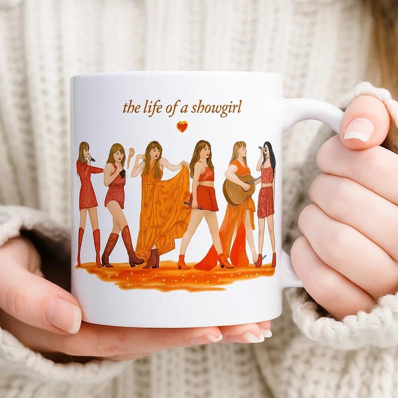 Taylor Swift The Life of a Showgirl Mug