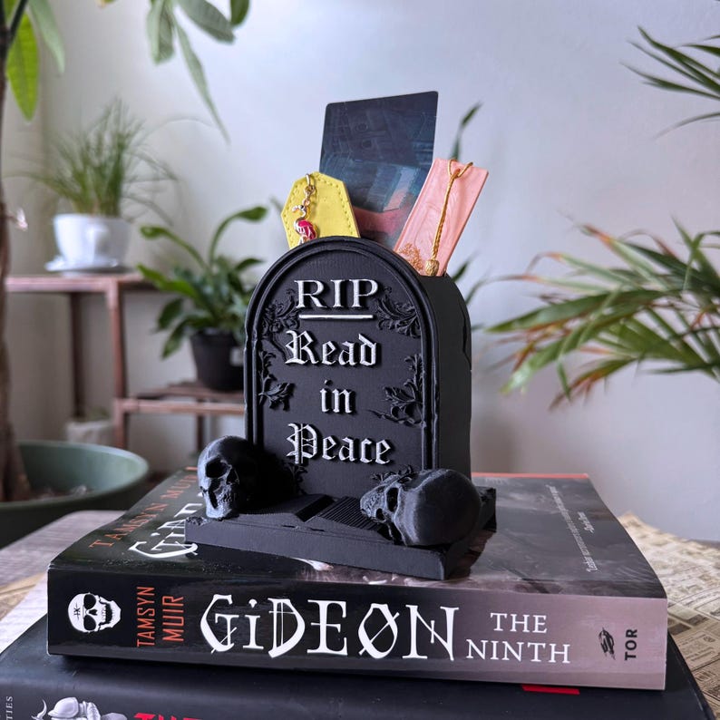 Spooky Gravestone Bookmark Holder