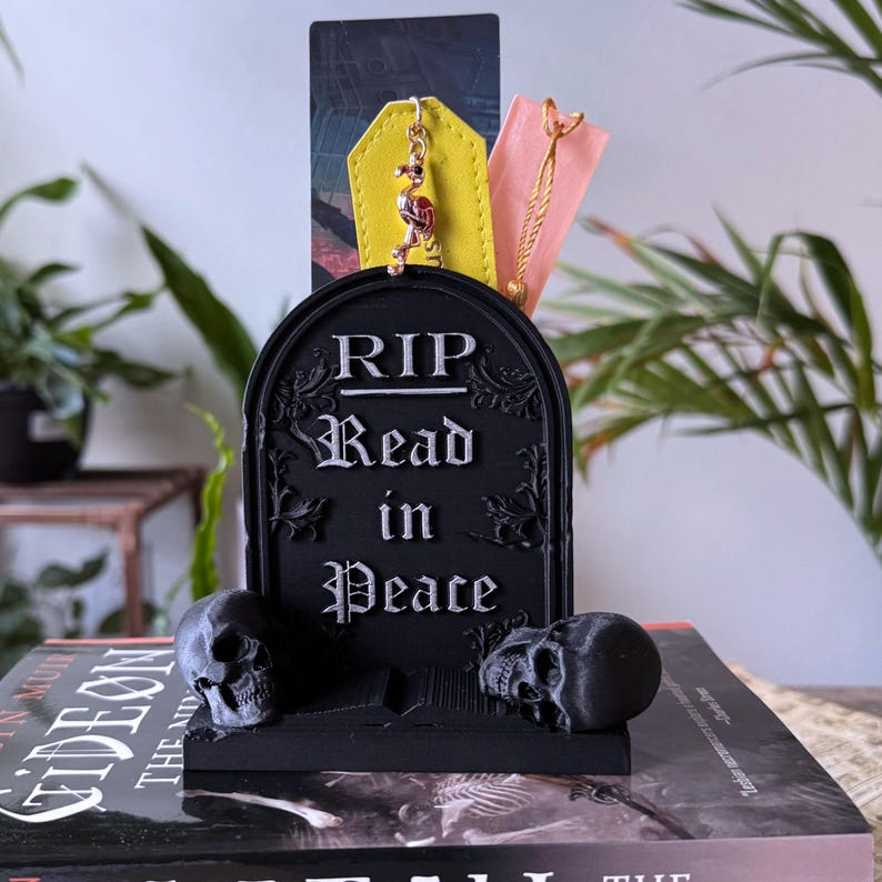Spooky Gravestone Bookmark Holder
