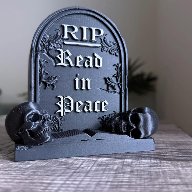 Spooky Gravestone Bookmark Holder