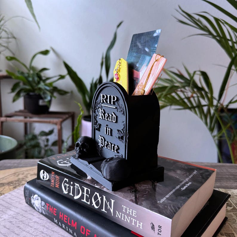 Spooky Gravestone Bookmark Holder