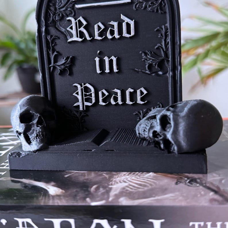 Spooky Gravestone Bookmark Holder