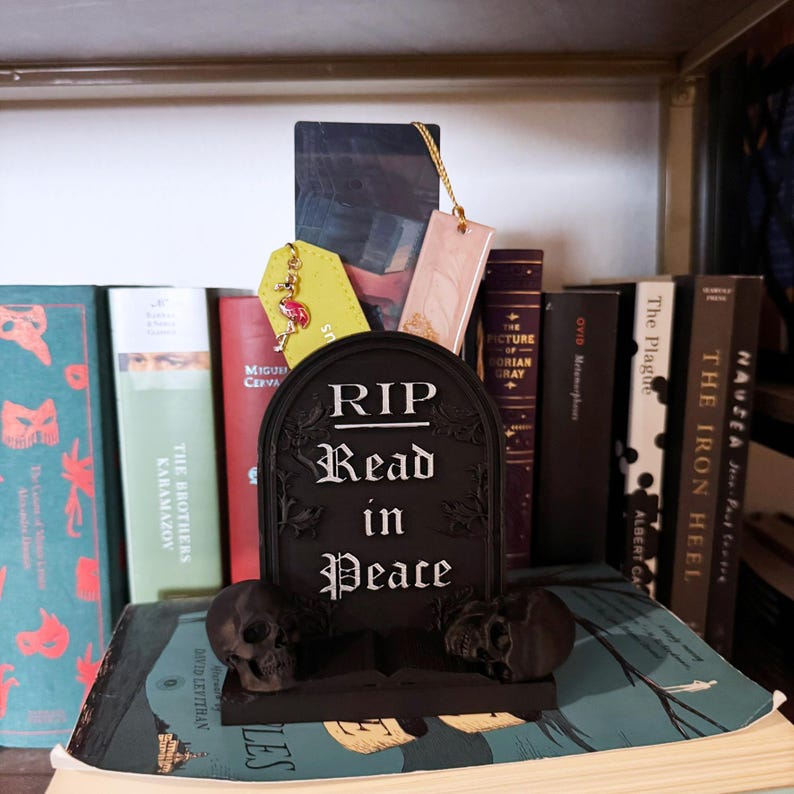 Spooky Gravestone Bookmark Holder