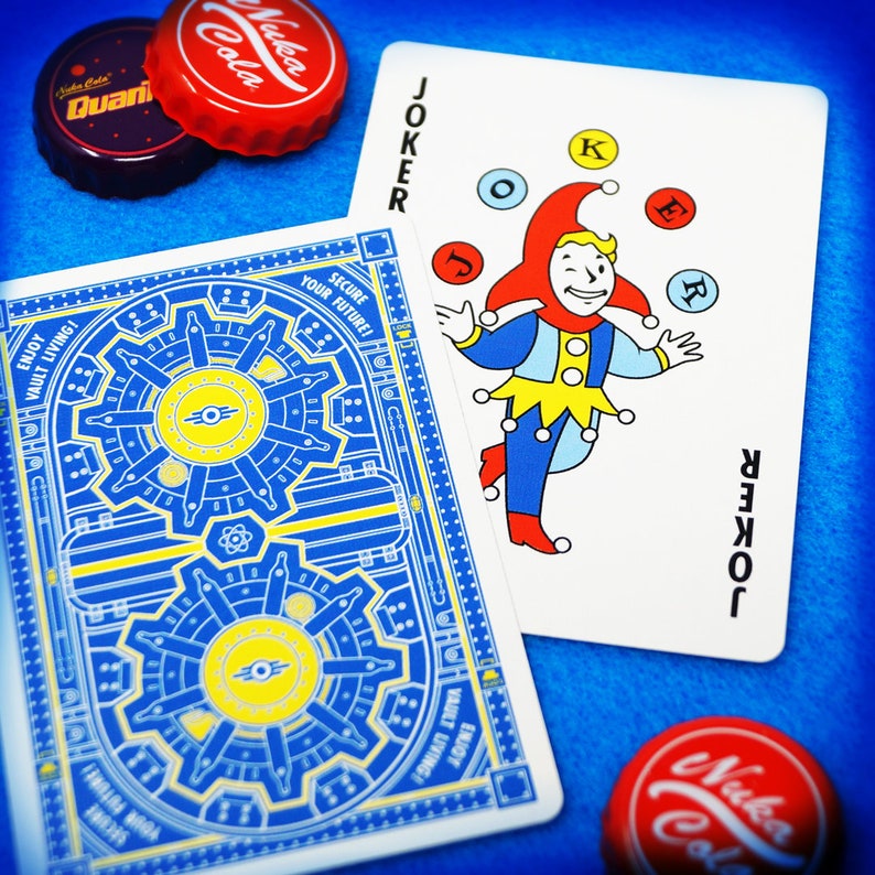 Fallout Vault-Tec Inspired Playing Cards