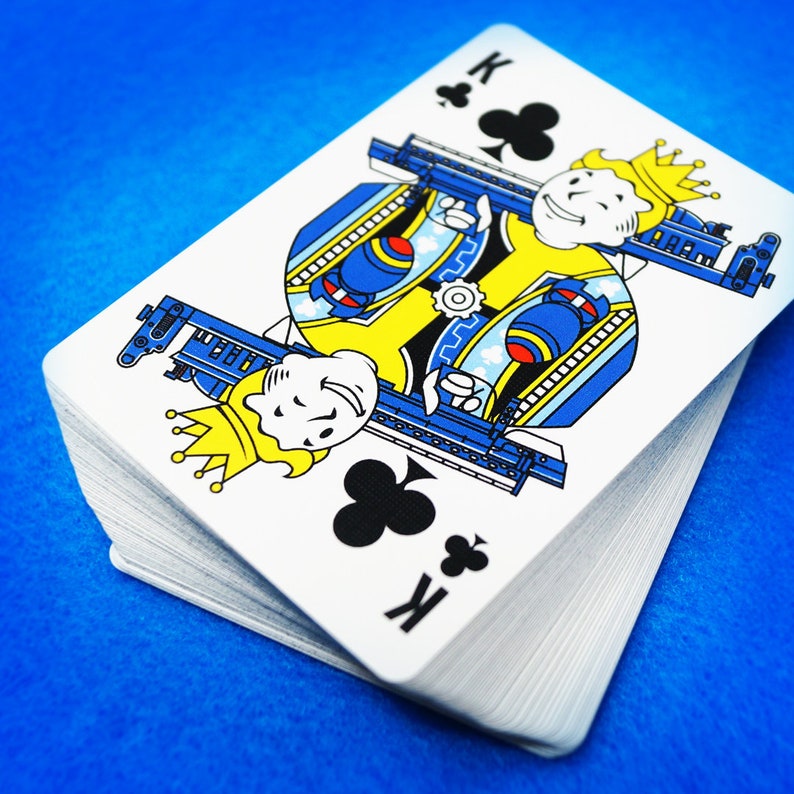 Fallout Vault-Tec Inspired Playing Cards