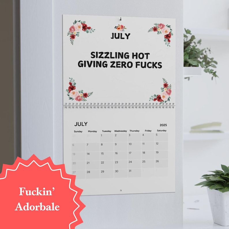 2025 Funny Calendar