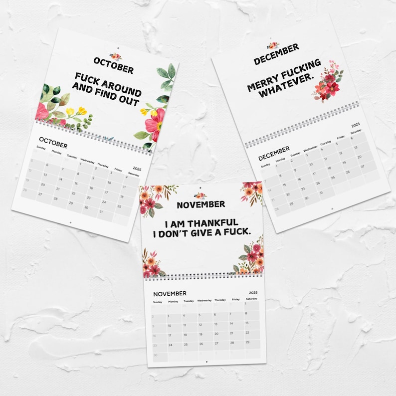 2025 Funny Calendar