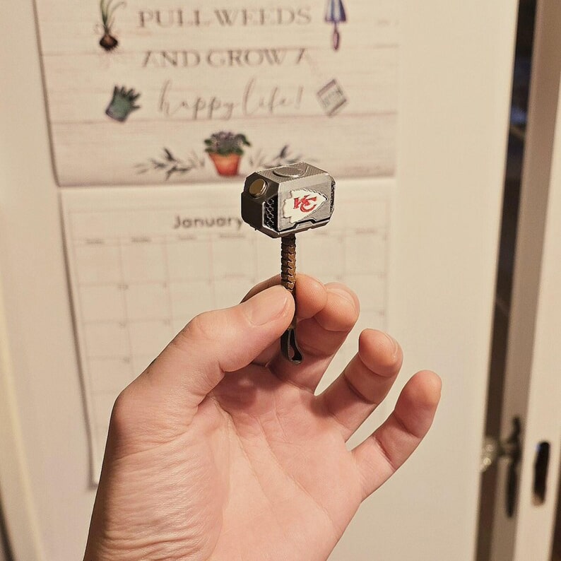NFL Team Thor Hammer Fridge Magnet