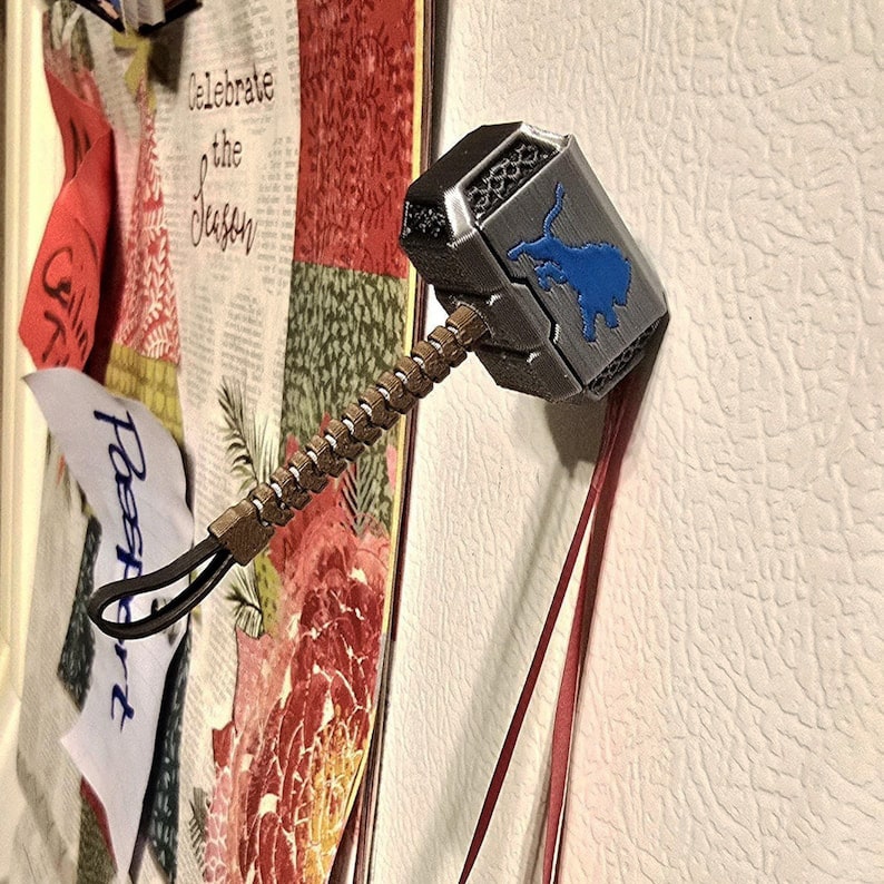 NFL Team Thor Hammer Fridge Magnet