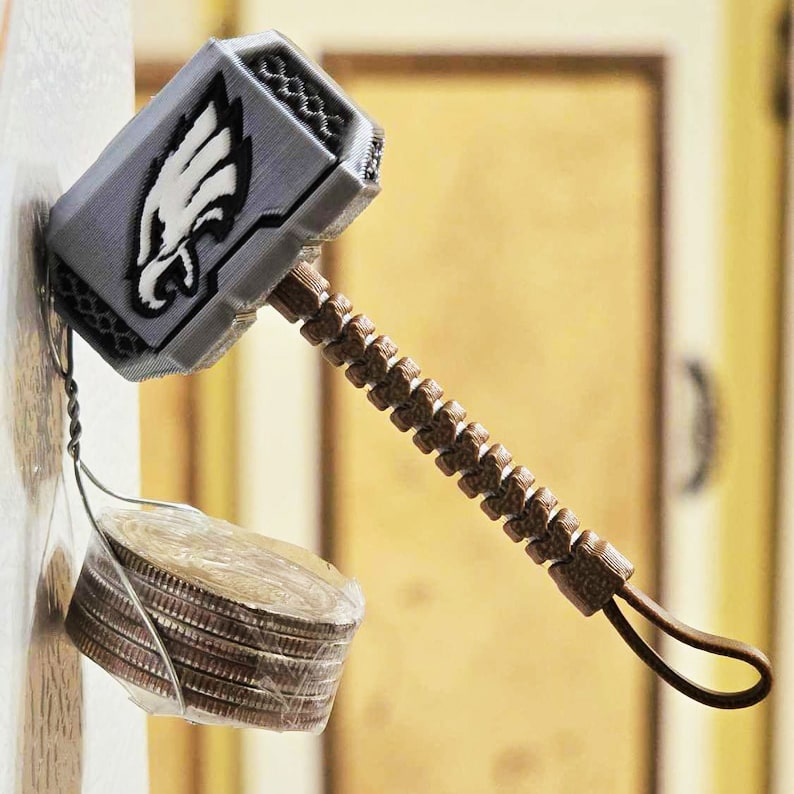 NFL Team Thor Hammer Fridge Magnet