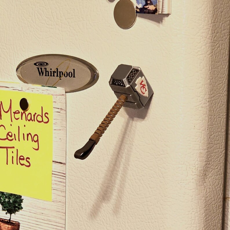 NFL Team Thor Hammer Fridge Magnet