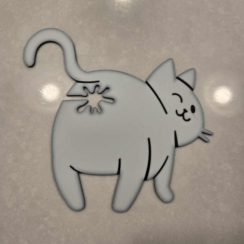 Funny Cat Bread Clip