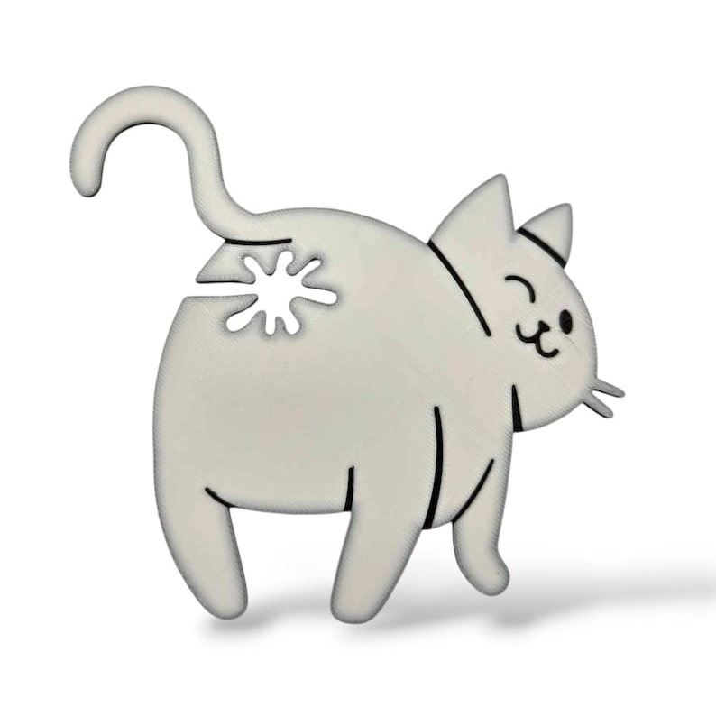 Funny Cat Bread Clip