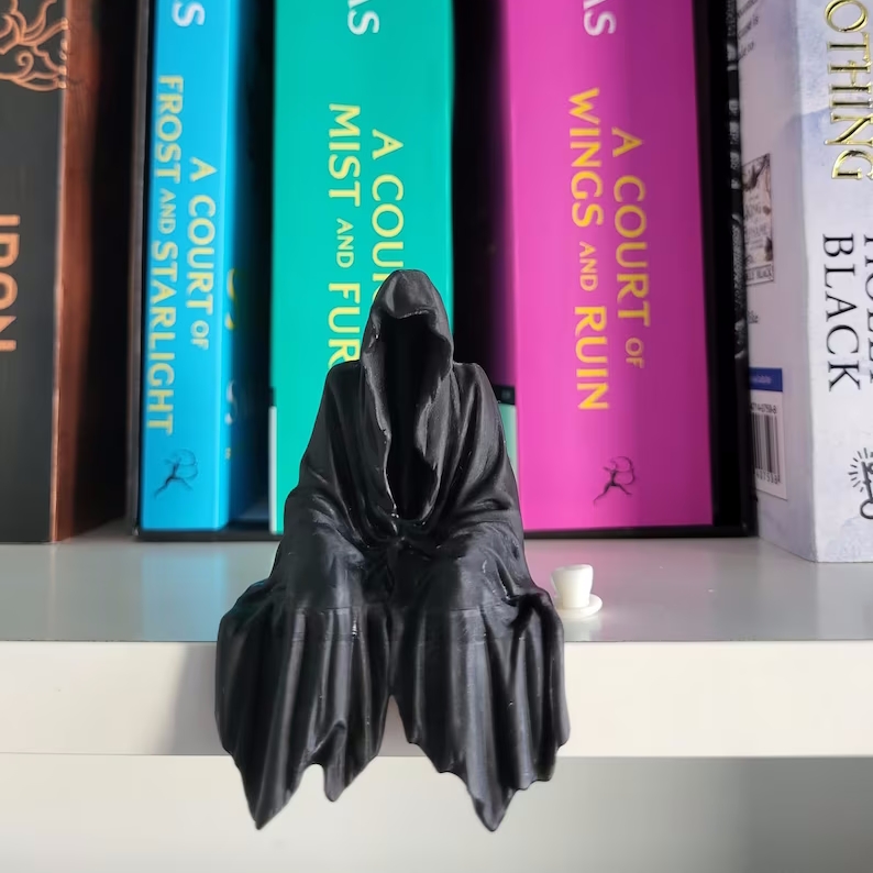 Grim Reaper Inspiration Bookshelf Figurine - CollectibleJoy