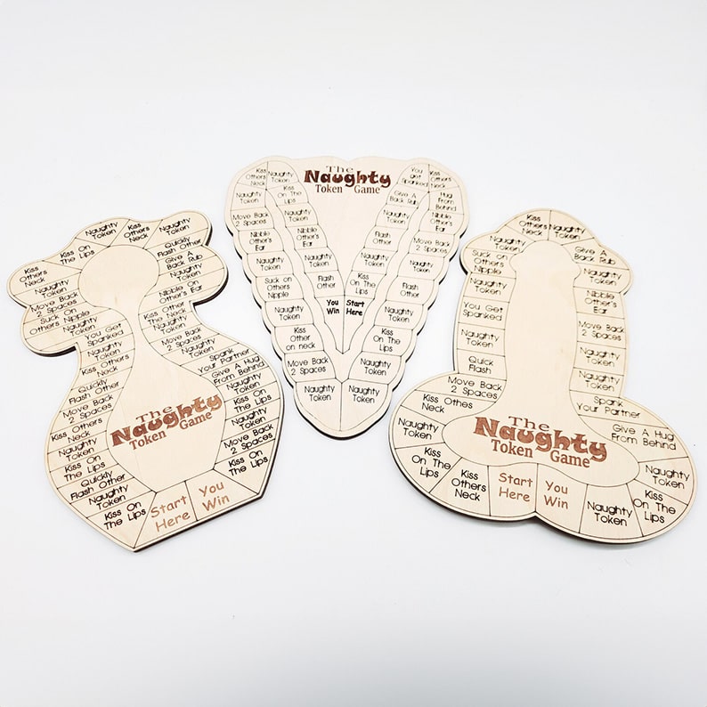 Naughty Token Board Game - CollectibleJoy