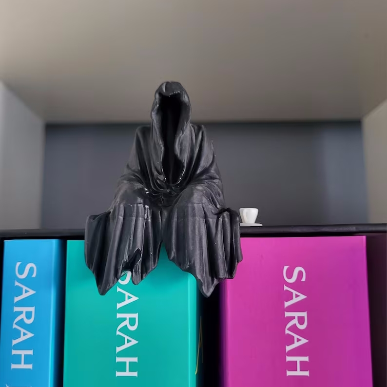 Grim Reaper Inspiration Bookshelf Figurine - CollectibleJoy