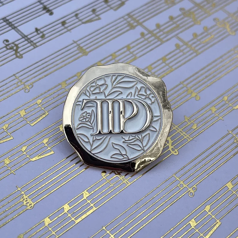 TTPD 3D Wax Seal Enamel Pin - CollectibleJoy
