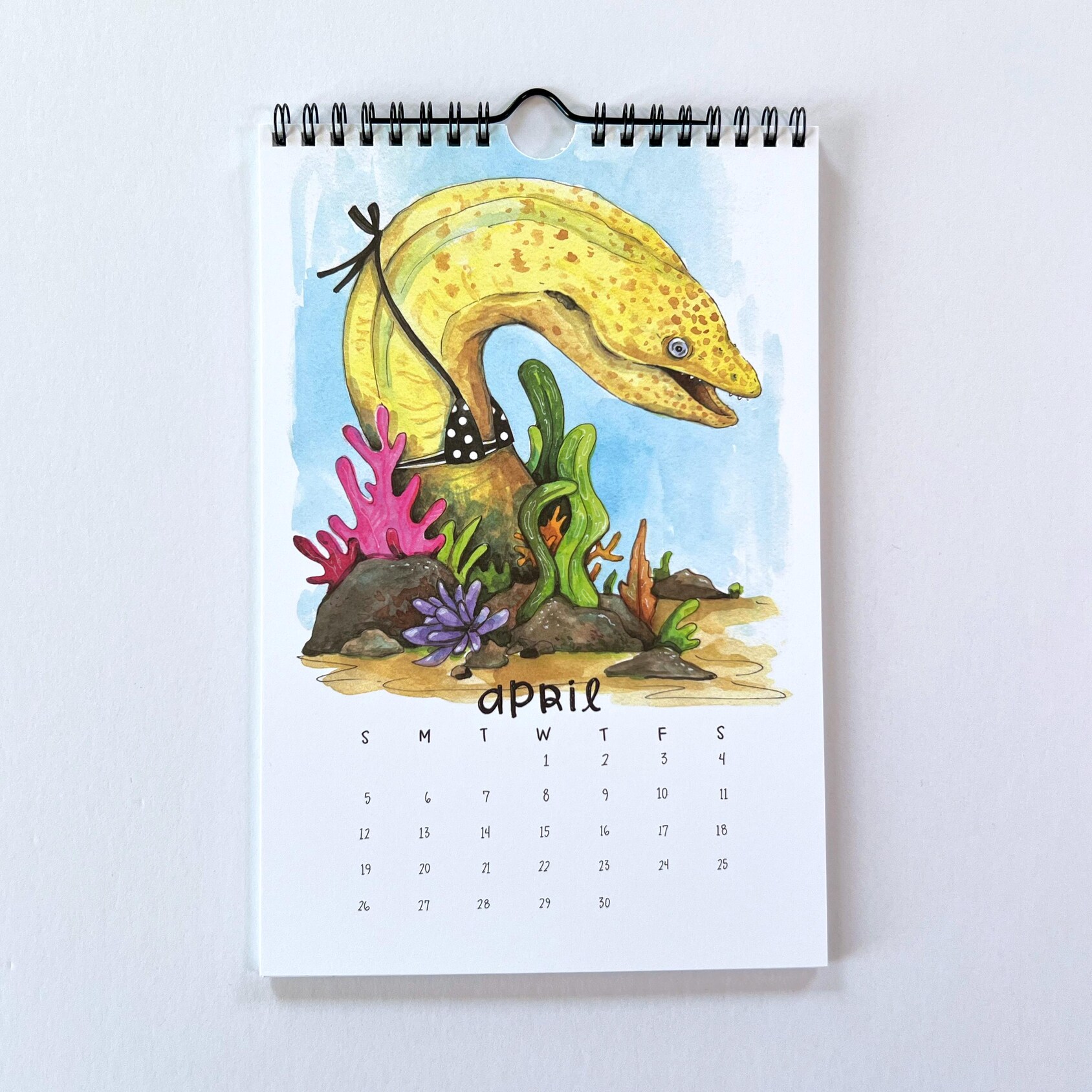 2026 Cute Animals Swimsuit Calendar
