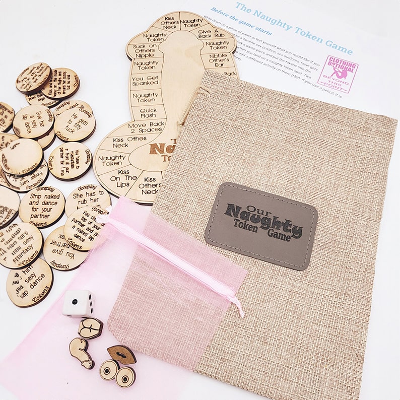 Naughty Token Board Game - CollectibleJoy
