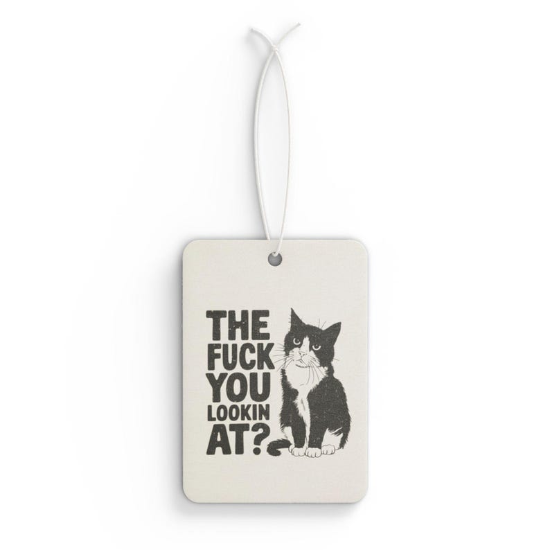 Funny Cat Car Air Freshener